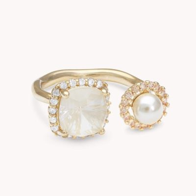 Ringar LILY AND ROSE  | Colette Ring – Milky Cream