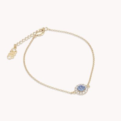 Armband LILY AND ROSE  | Celeste Bracelet – Sapphire (Gold)