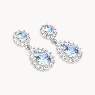 Orhangen LILY AND ROSE  | Sofia Earrings – Light Sapphire